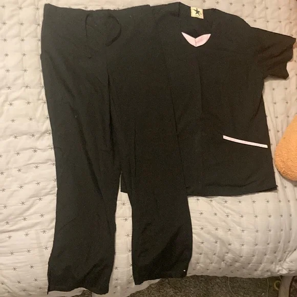 Converse Other Scrubs Black Star By Converse Xs Poshmark